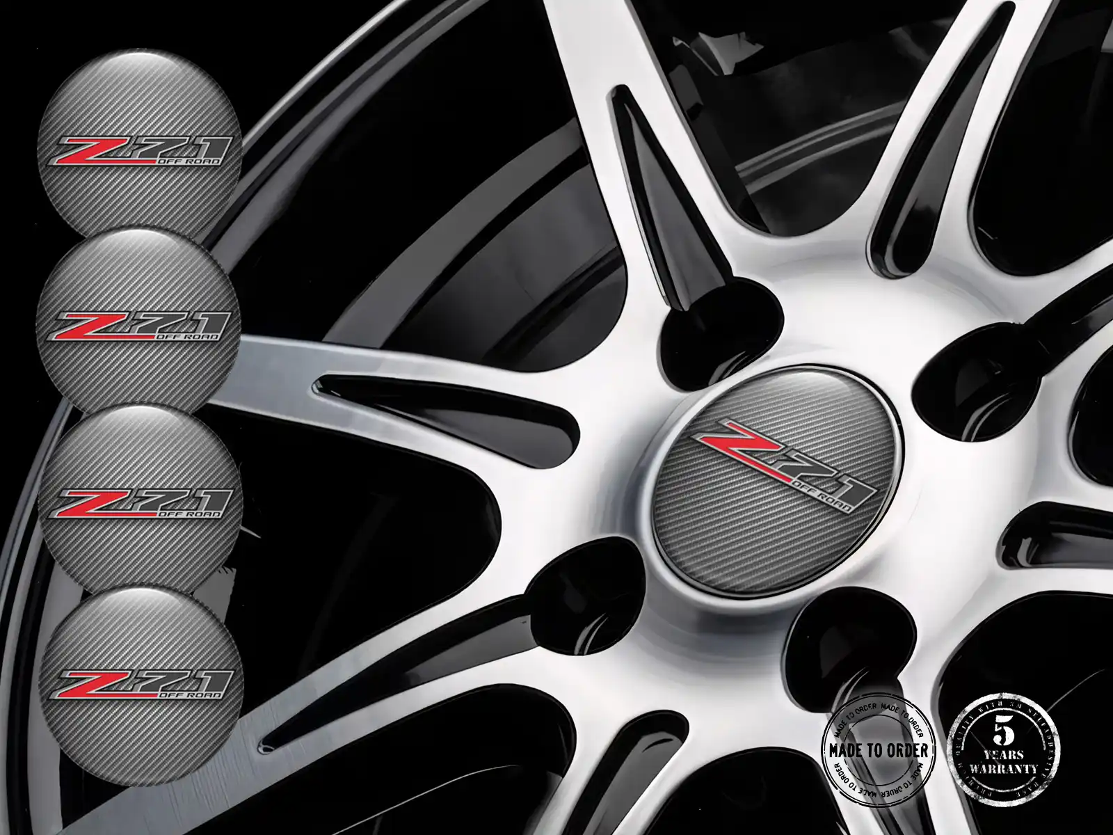 Chevrolet  Silikonaufkleber Logo Hochwertige Radembleme
